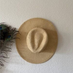 Brixton Tan Woven Hat